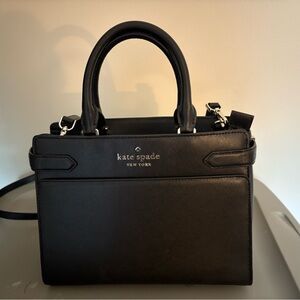 Kate Spade Black Leather Satchel